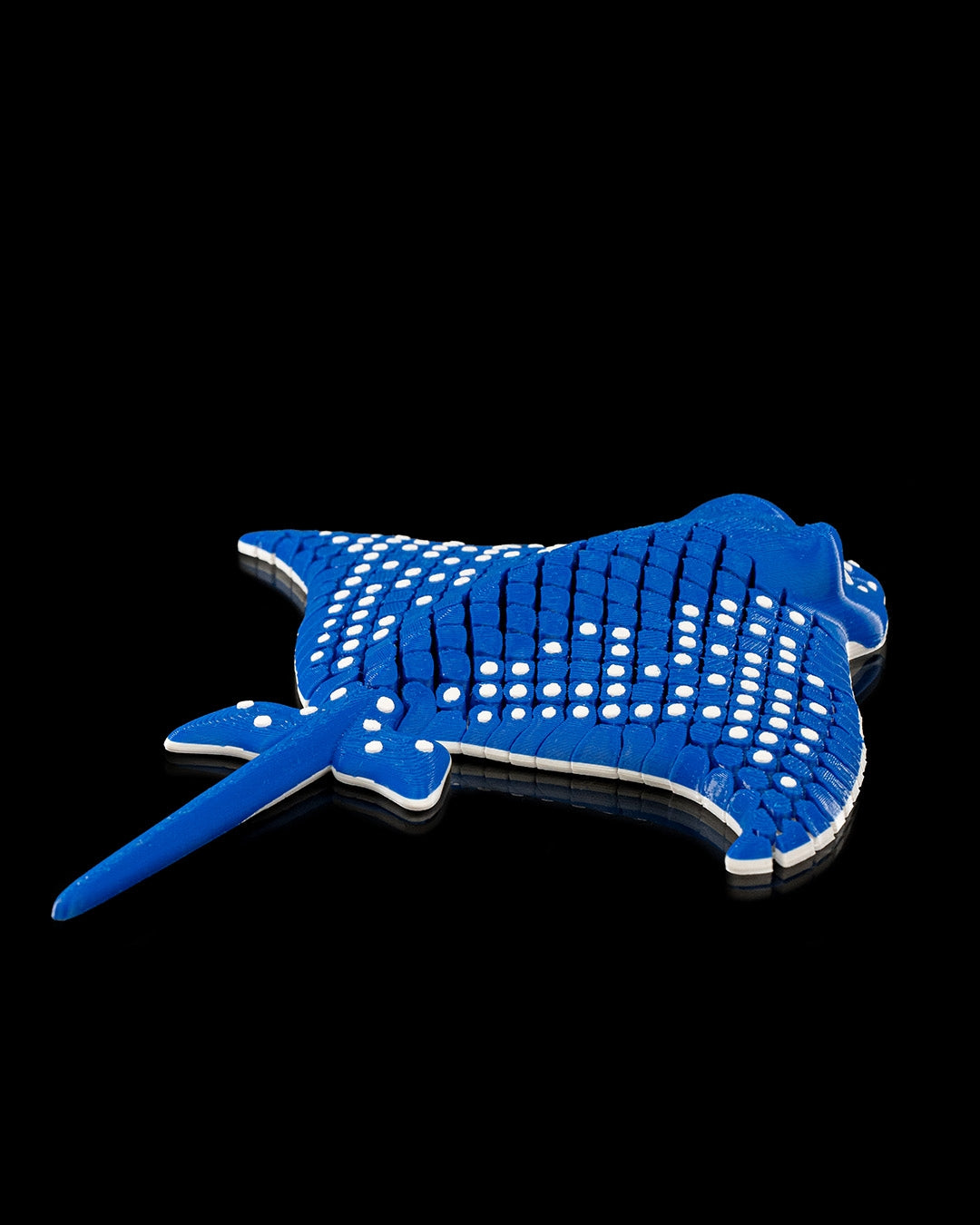 3D Printed Articulated Figure Flexi/Mesh (Igor, the Spotted Eagle Ray) Desk Decor