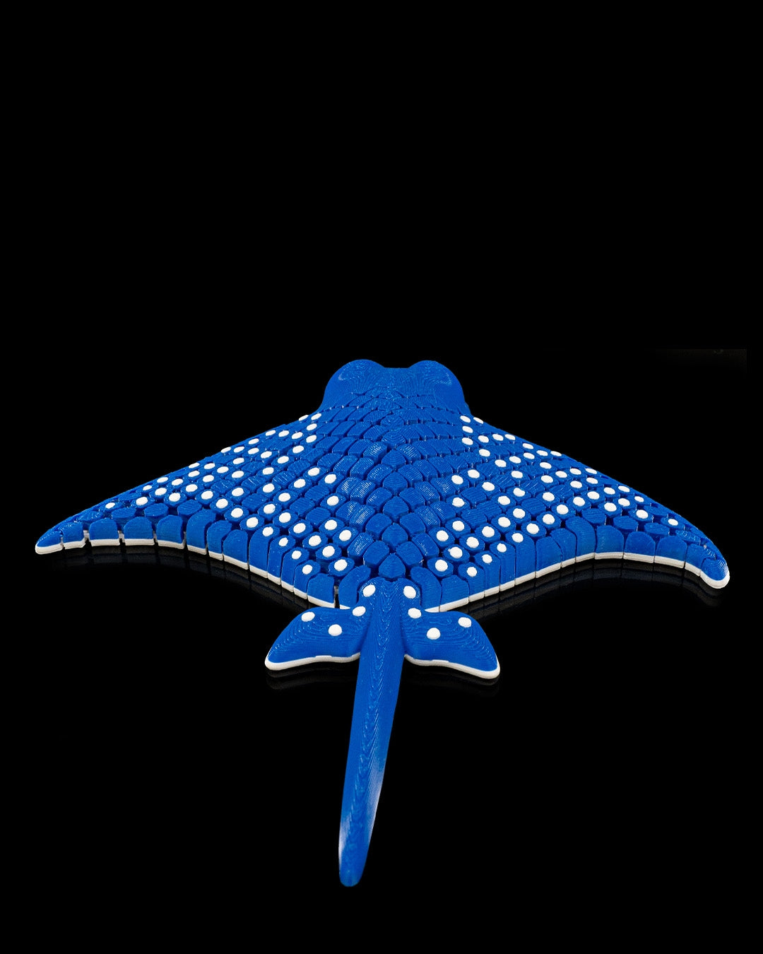 3D Printed Articulated Figure Flexi/Mesh (Igor, the Spotted Eagle Ray) Desk Decor