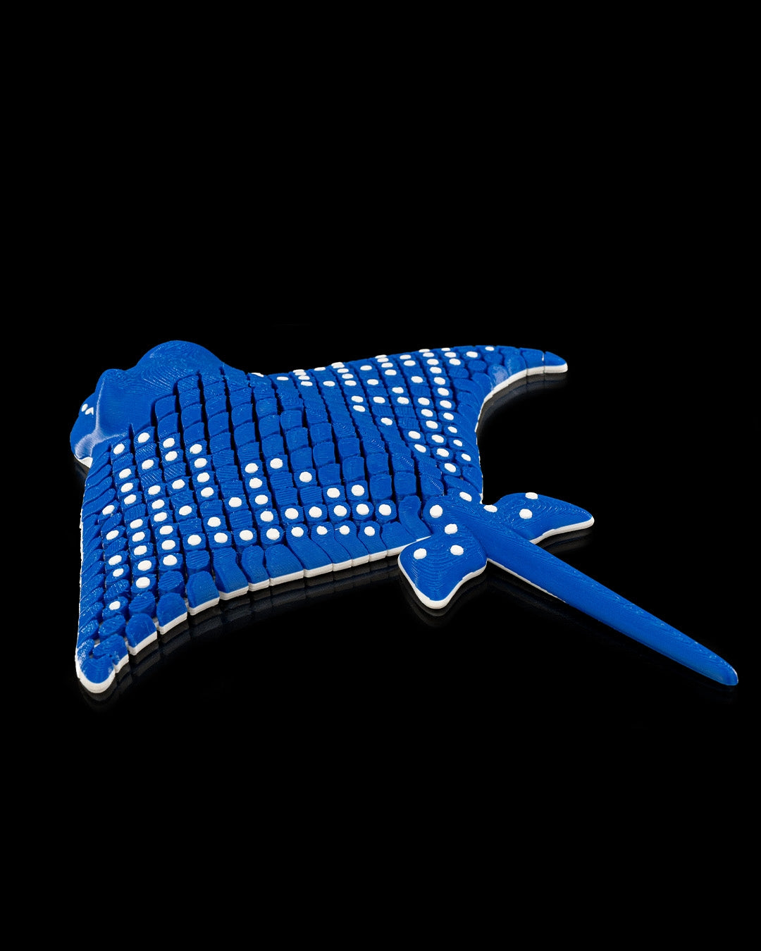 3D Printed Articulated Figure Flexi/Mesh (Igor, the Spotted Eagle Ray) Desk Decor