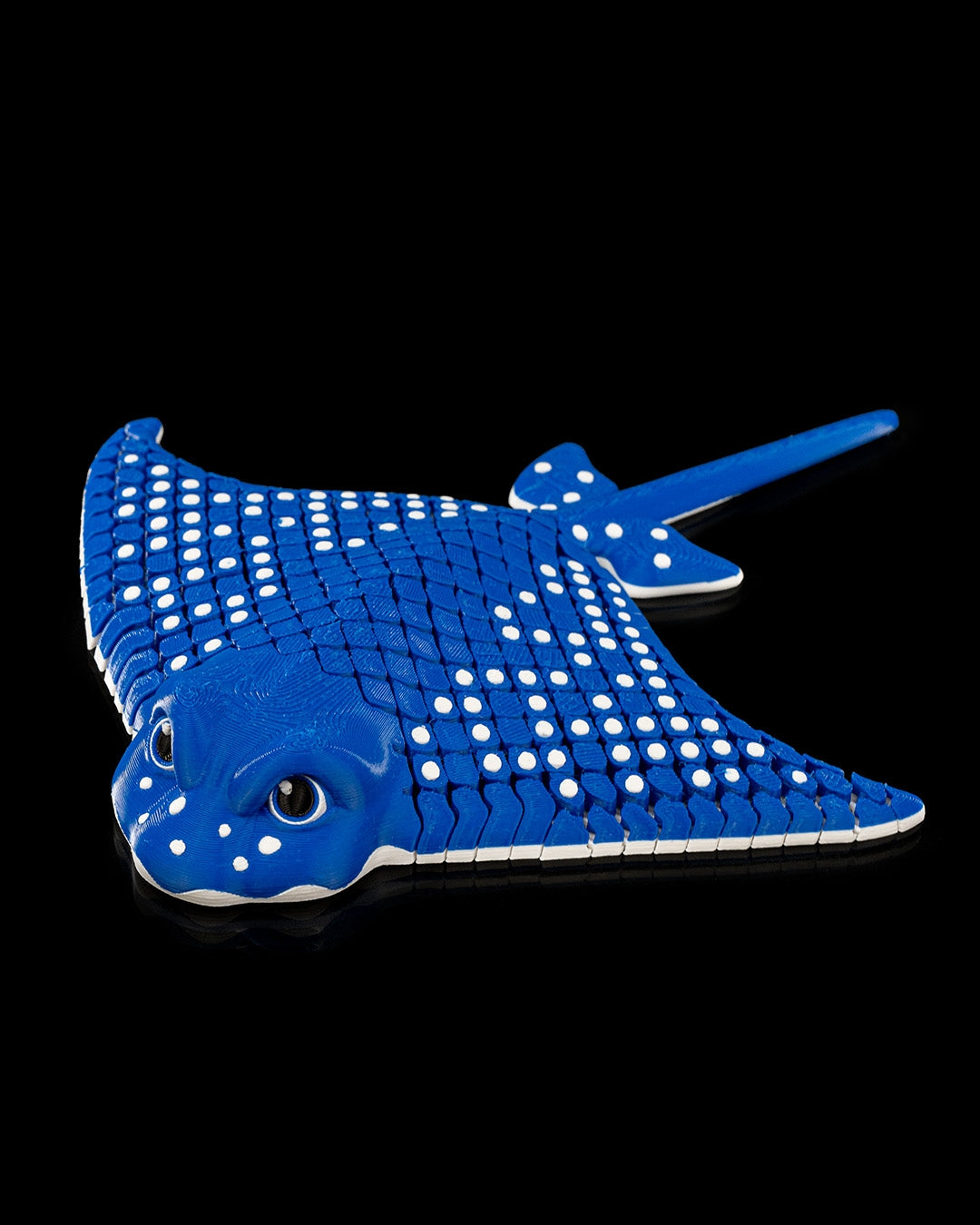 3D Printed Articulated Figure Flexi/Mesh (Igor, the Spotted Eagle Ray) Desk Decor