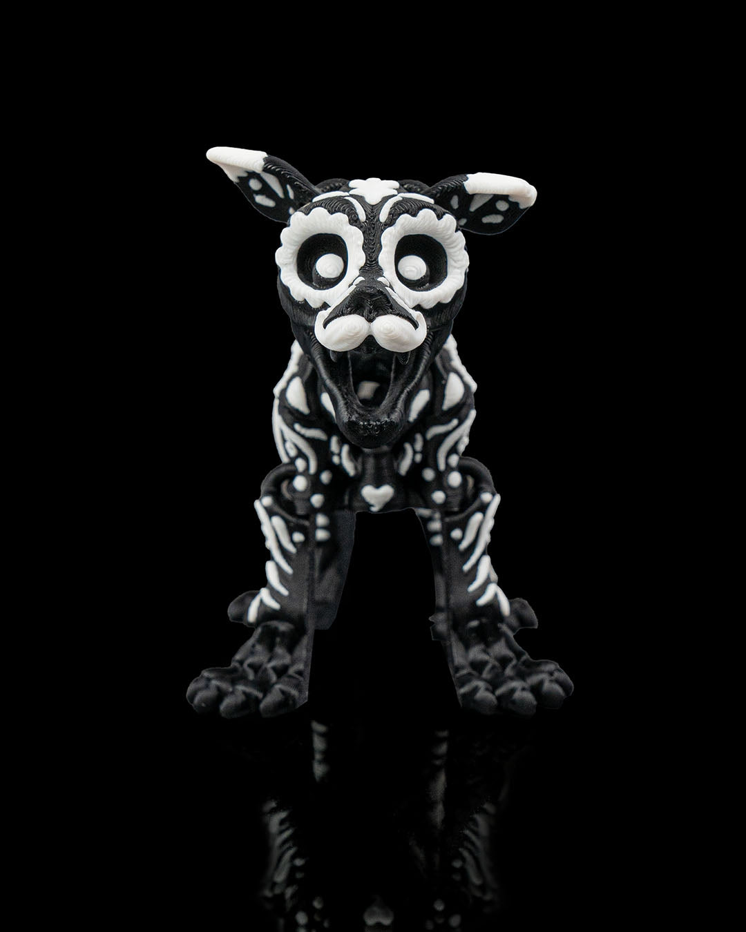 Articulated Alebrije 3d printed Figure dog and cat Halloween/Dia de Los Muertos Decor