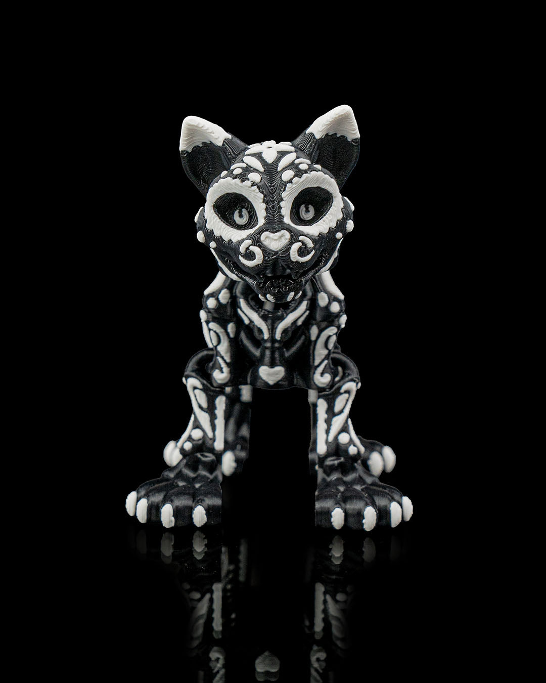 Articulated Alebrije 3d printed Figure dog and cat Halloween/Dia de Los Muertos Decor