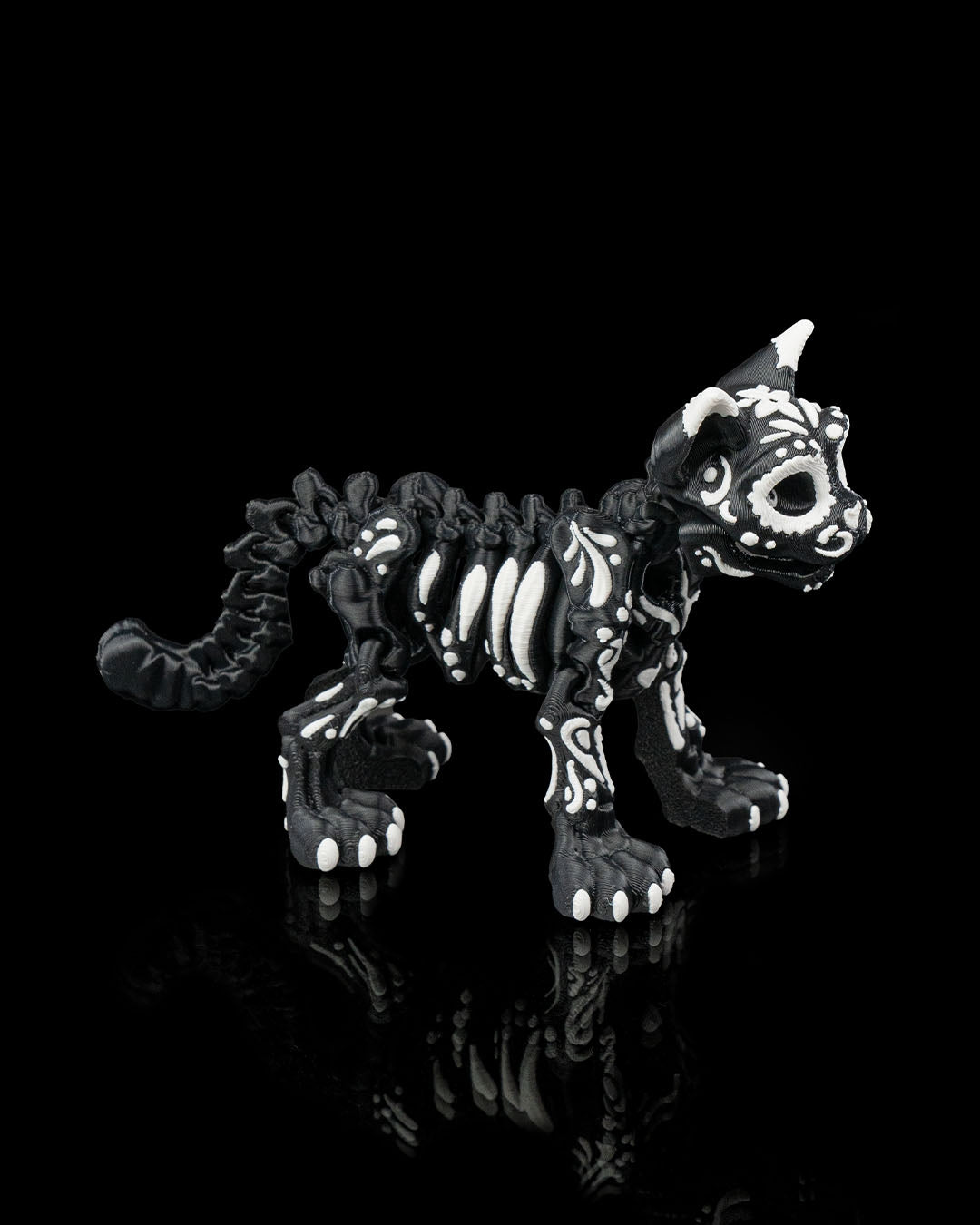 Articulated Alebrije 3d printed Figure dog and cat Halloween/Dia de Los Muertos Decor